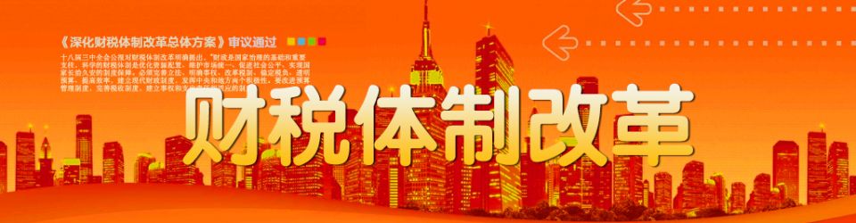 财税体制改革