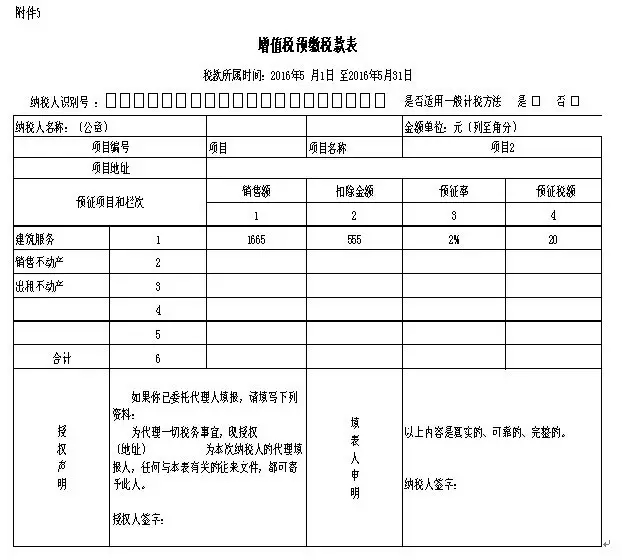 一步步教会你填写最新增值税纳税申报表(附实操案例)